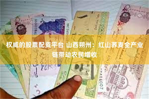 权威的股票配资平台 山西朔州：红山荞麦全产业链带动农民增收