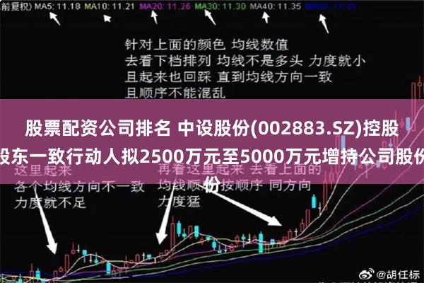 股票配资公司排名 中设股份(002883.SZ)控股股东一致